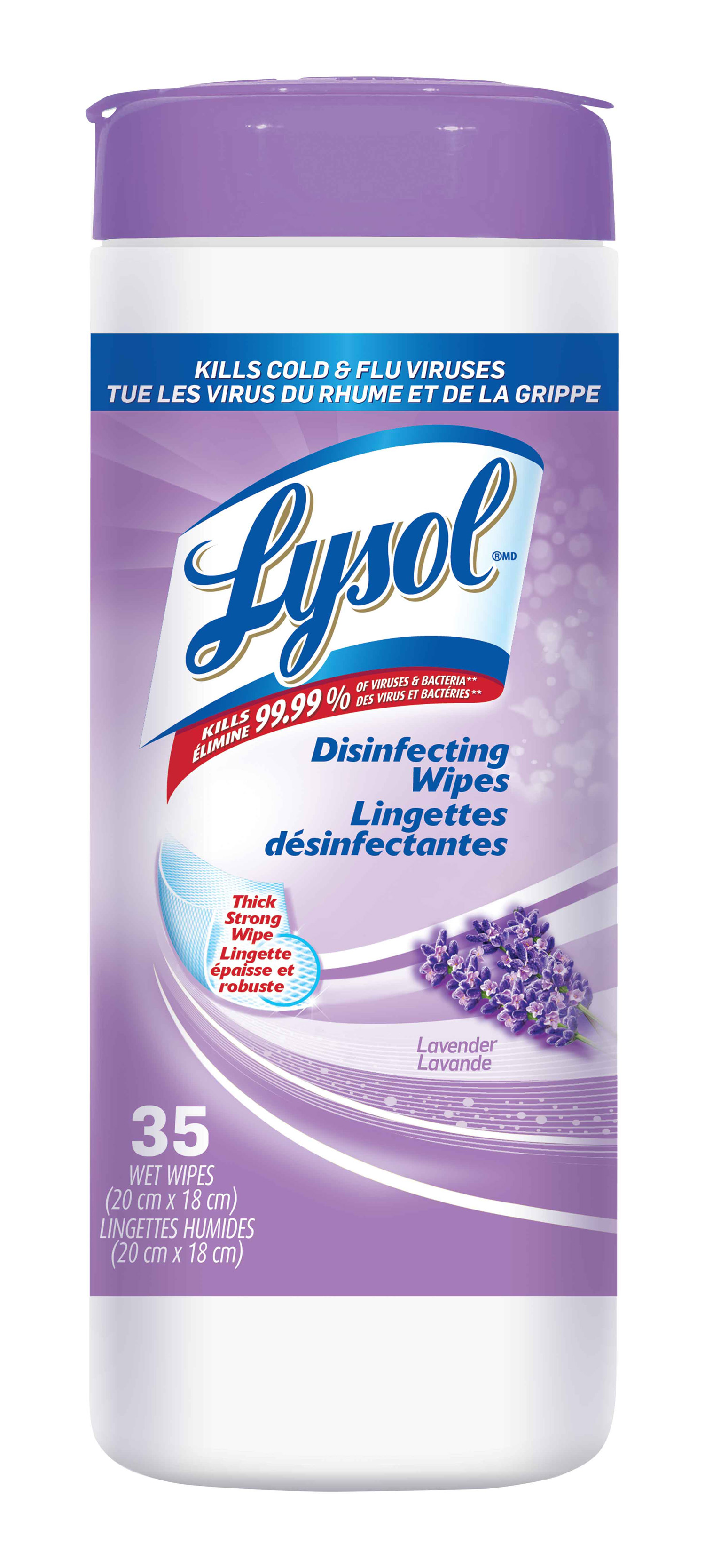 LYSOL® Disinfecting Wipes - Lavender (Canada)